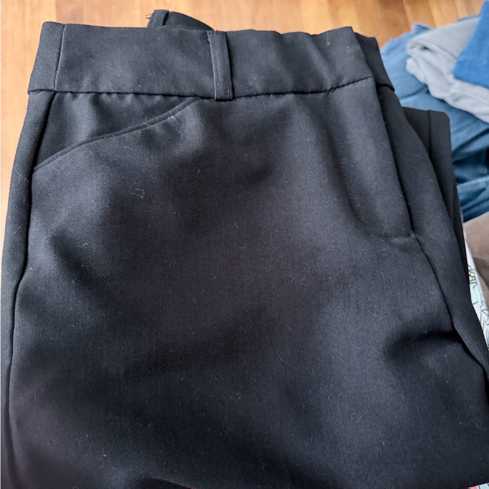Cato Black Mid-Rise Pants